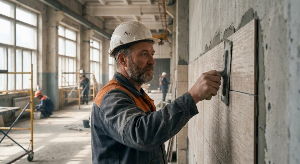 «Плиточник-облицовщик: как освоить профессию, получить разряд и начать зарабатывать»