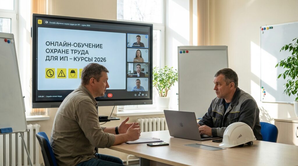Онлайн-обучение охране труда для ИП – курсы 2026