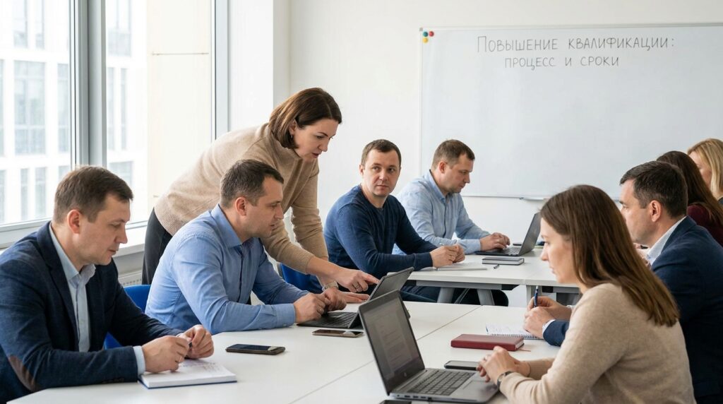 Сроки получения удостоверения после повышения квалификации