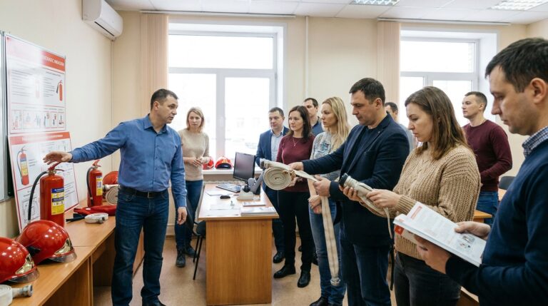 Обучение по пожарной безопасности для ИП: курсы и требования